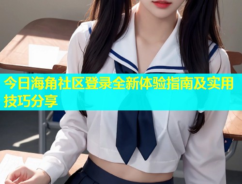 今日海角社区登录全新体验指南及实用技巧分享